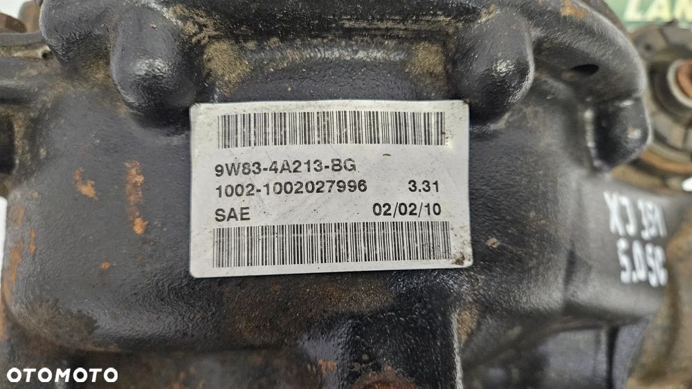 Jaguar Xj 351 2010-2015 5.0 SC 510KM 508PS Dyfer tył dyferencjał Most 9W83-4A213-BG przełożenie 3.31 - 6