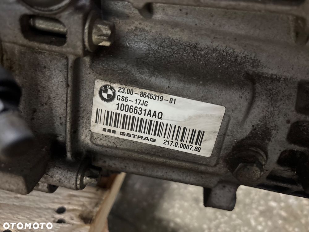 Skrzynia BMW f21 F20  SKRZYNIA BIEGÓW 1.5d 1.4 1.6 GS6-17JG BMW F20 F21 DIESEL - 2