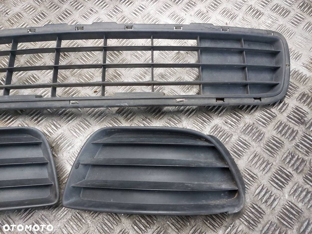 KRATKA ZDERZAKA PRZÓD KOMPLET FIAT PUNTO II LIFT 735320216 735320214 - 3