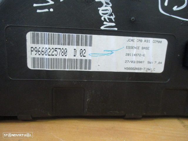 Quadrante P9660225780D02 CITROEN C2 2006 1.1I KM DIGITAL - 3
