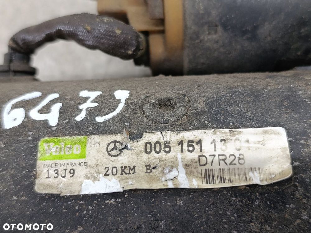 ROZRUSZNIK MERCEDES-BENZ VITO W638 0051511301 D7R28  VALEO 2.2 CDI - 3