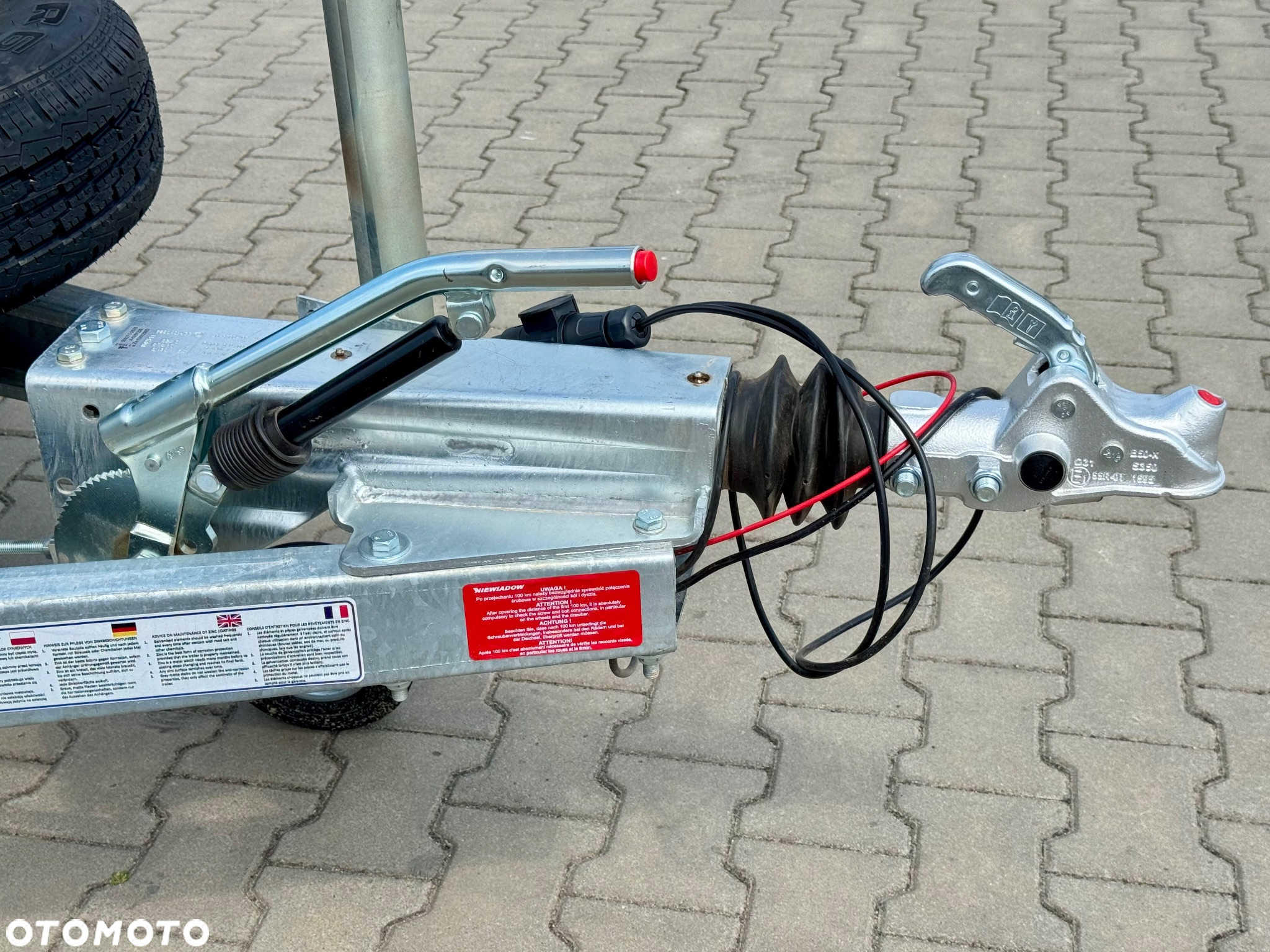 Niewiadów KN401835T - 400 x 185 cm | 2570kg ładowności | trap stalowy | 3-osiowa budowlanka - 17