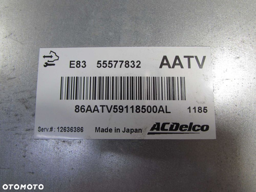 OPEL CORSA D E 1.0 12V KOMPUTER STEROWNIK ECU SILNIKA 55577832 AATV - 4