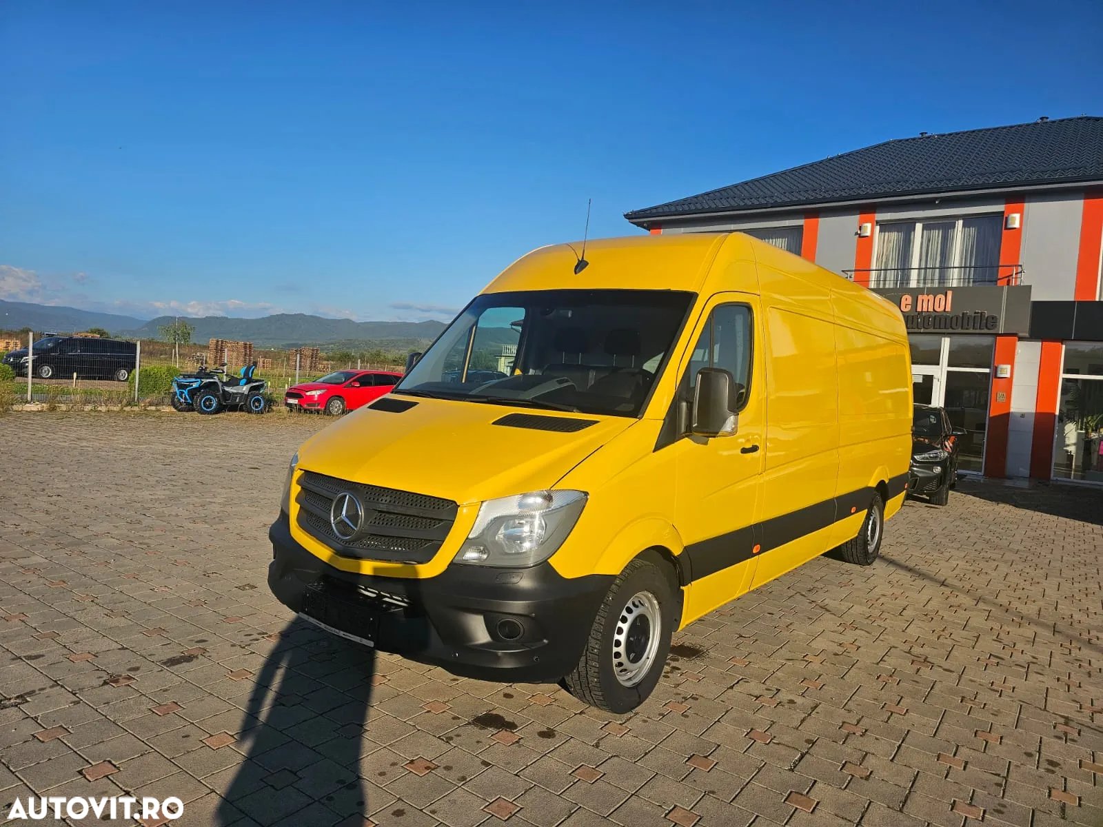 Mercedes-Benz Sprinter 316 CDI MAXI  XXL An 2015 Climă  Cutie Automată Pilot automat Încălzire în scaun șofer - 11