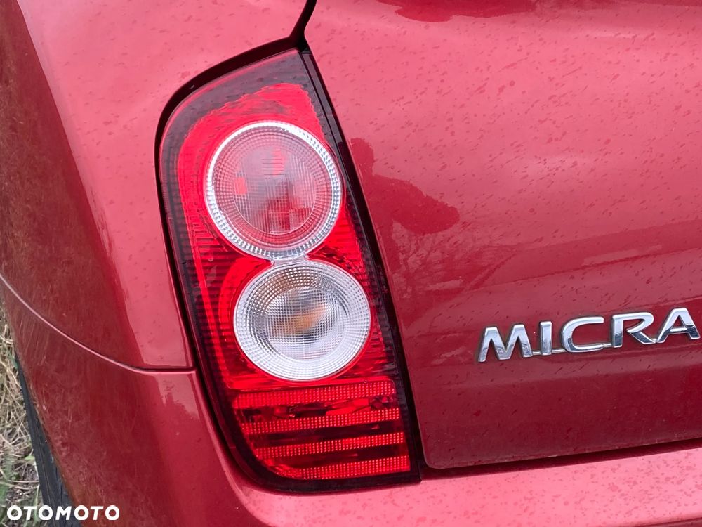 Nissan Micra k12 lift 3-DRZWI Lampa lewa tył tylna Europa - 2