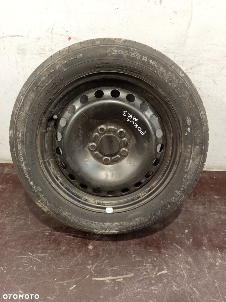 FORD FOCUS MK3 HB 5D 10-13r. 1.6 TDCI KOŁO ZAPASOWE R16 205/55 - 1