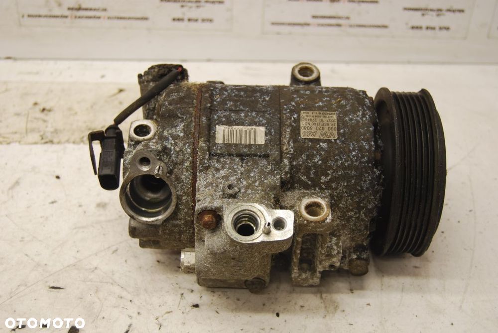 KOMPRESOR SPRĘŻARKA KLIMATYZACJI 6Q0820808D SEAT IBIZA III VW SKODA AUDI 6Q0820808E 6Q0820808G - 5