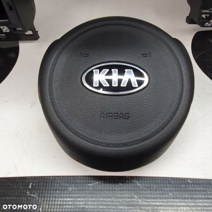 KIA STINGER DESKA ROZDZIELCZA KONSOLA KOKPIT PULPIT PODUSZKI AIRBAG AIR BAG PASY KURTYNY KIT SET - 6