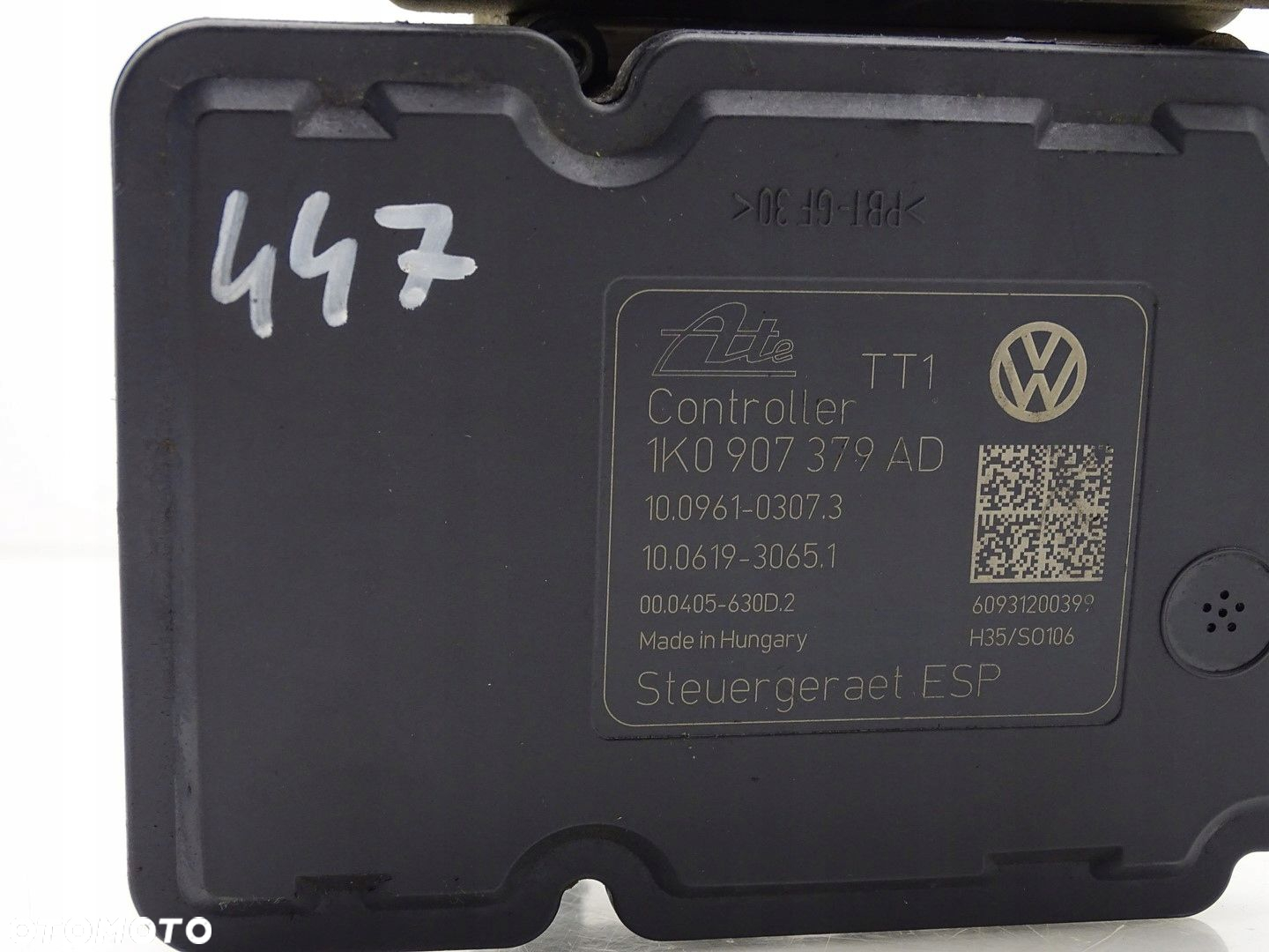 POMPA HAMULCOWA STEROWNIK ABS ESP AUDI A3 8P LIFT 1K0614517BD 1K0907379AD - 5