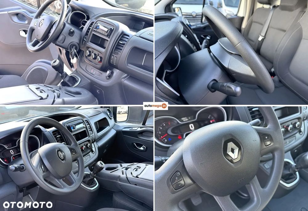 Renault TRAFIC VAN EXTRA Long, L2H1 MAXI, VAT-1, MOCNY SILNIK 2.0 dCi 145KM Euro6, ROZRZĄD NA ŁAŃCUCHU, DESIGN BUSINESS+ Radio ALPINE, REFLEKTORY RENAULT FULL LED PURE VISION+ PAKIET CHROM, MOBILNE BIURO, PARKTRONIKI, Furgon van z pełną zabudową paki 3m, Duża ładowność: 1124kg, Pojemność 6,7m3 - 7