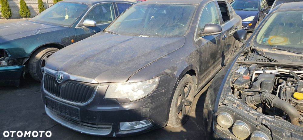 SKODA SUPERB II 08-13 - ZAMEK DRZWI PRZÓD TYL LEWY PRAWY - 7