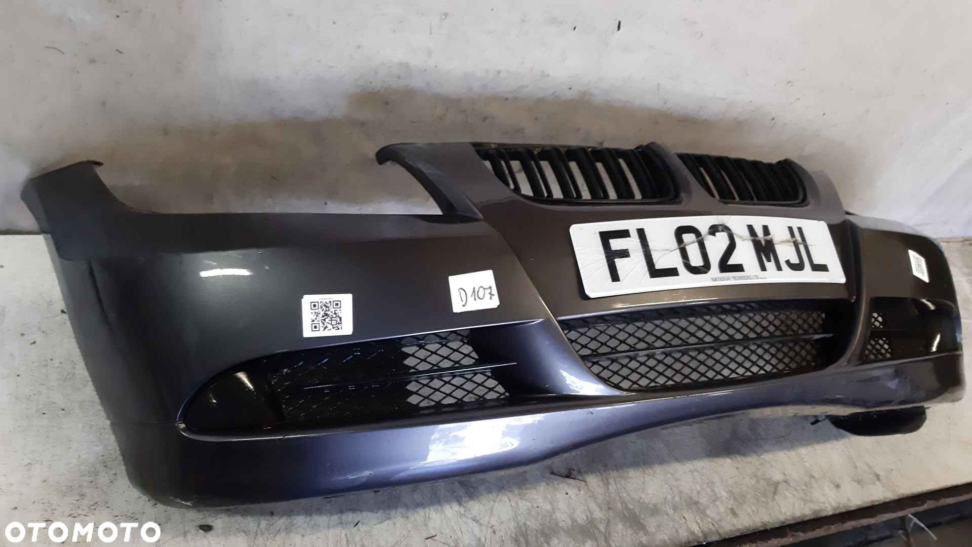 $ ZDERZAK PRZÓD PRZEDNI BMW E90 E91 HALOGENY SPARKLING GRAPHITE - 4