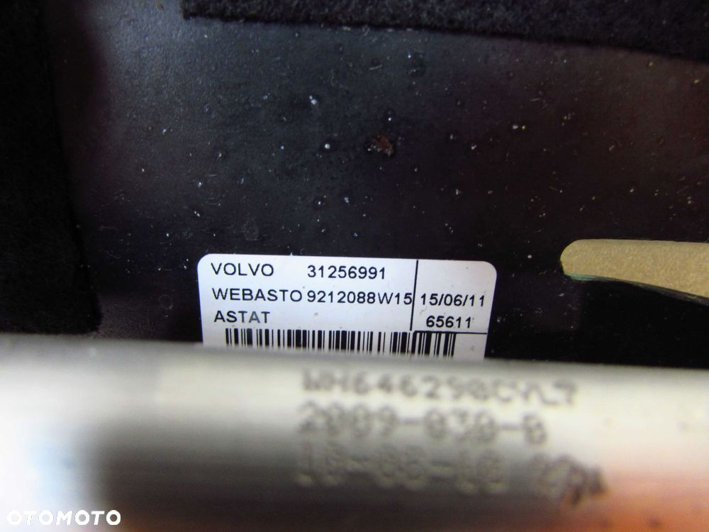 VOLVO C70 II CABRIO 06-13 ZAMEK RYGIEL KLAPY DACHU 31256991 31256992 31256993 - 7