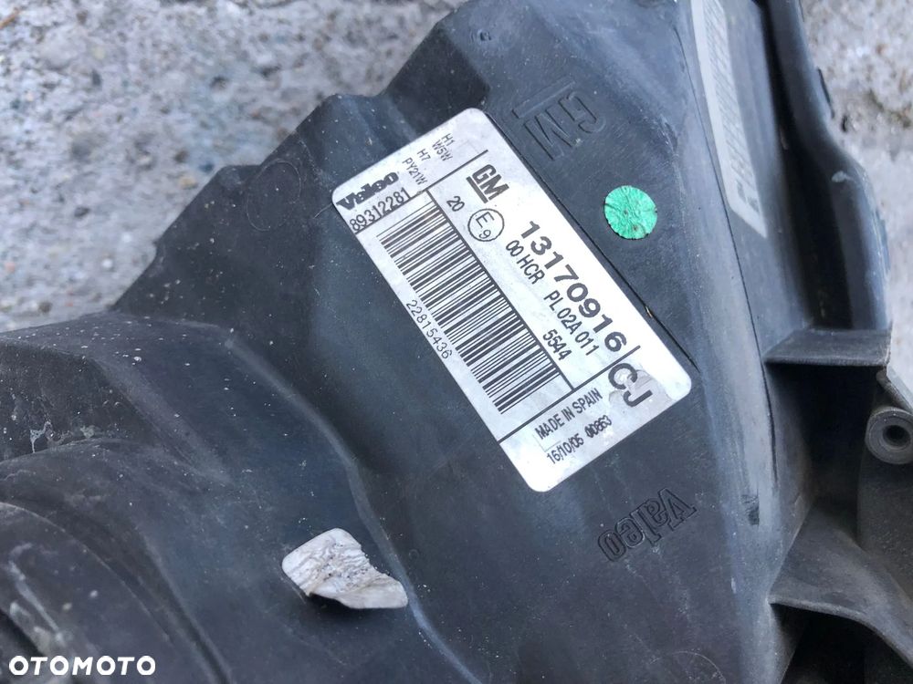 OPEL Vectra C lift  LAMPY PRZÓD PRAWA LEWA soczewki cena za 2 sztuki - 9