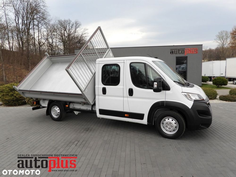 Opel MOVANO WYWROTKA TROJSTRONNA PODWÓJNA KABINA DOKA 7 MIEJSC TEMPOMAT KLIMATYZACJA  140KM
