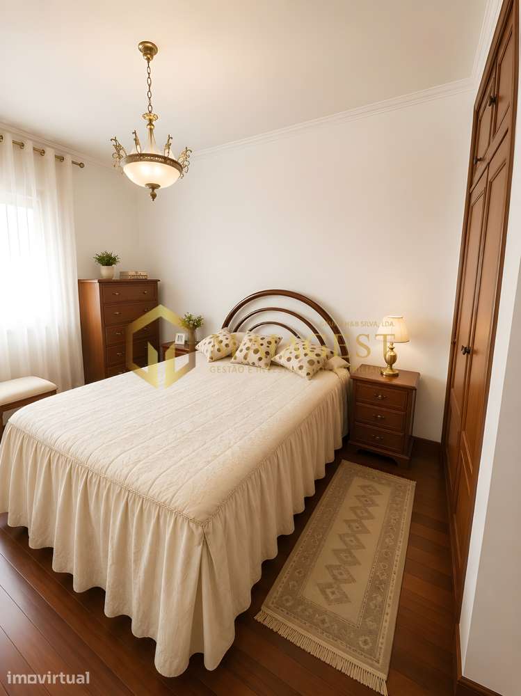 Apartamento T3 Renovado com Varandas em Santa Maria de Lamas - Grande imagem: 3/12
