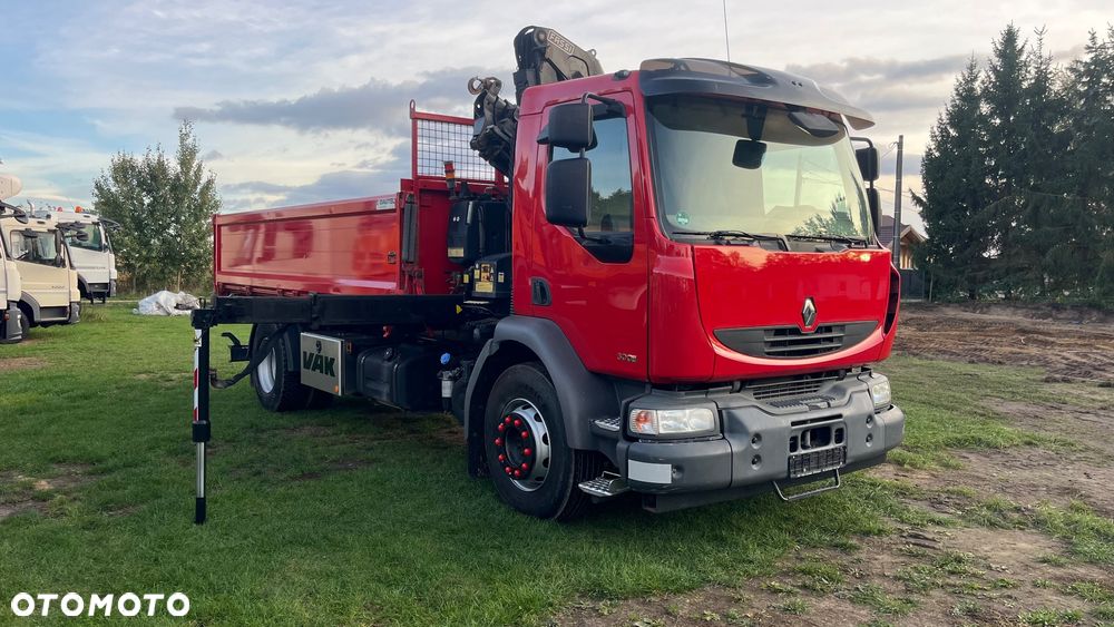 Renault Midlum 18 Dmc Hds Fassi 120 XP Sterowanie Radiowe 5-6 funkcja wyjście na rotator + Wywrotka Dautel Stan Wzorowy Sprowadzona (nie Palfinger Hiab Meiller Kipper Kh Kipper Schwarzmuller) - 18