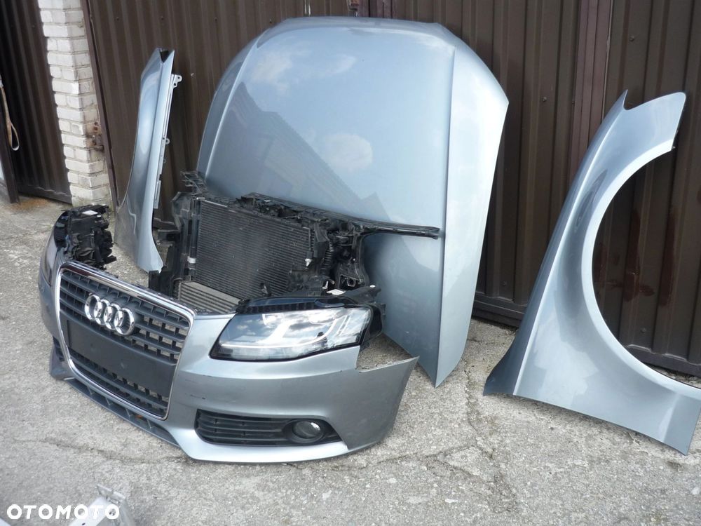 MASKA ZDERZAK GRILL BŁOTNIK LAMPA H7 XENON PAS BELKA AUDI A4 B8 2008 - 2012 - 6