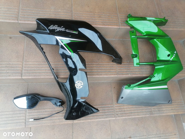 EU Lusterko Lewe Igła Osłona Bok Lewy Kawasaki H2 SX