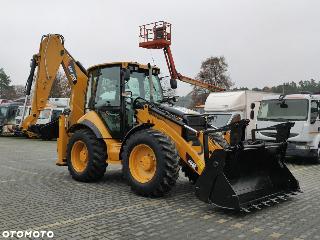 Caterpillar 444E Premier Sterowanie na Joystickach FULL OPCJA - 18