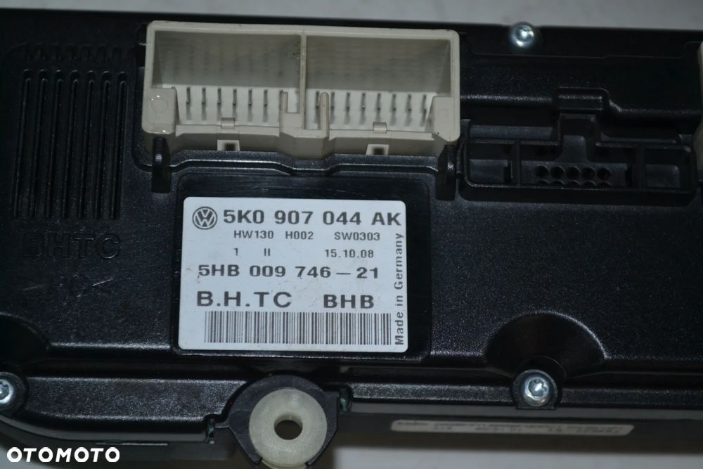 VW GOLF VI JETTA CADDY PANEL NAWIEWU KLIMATYZACJI 5K0907044AK - 3