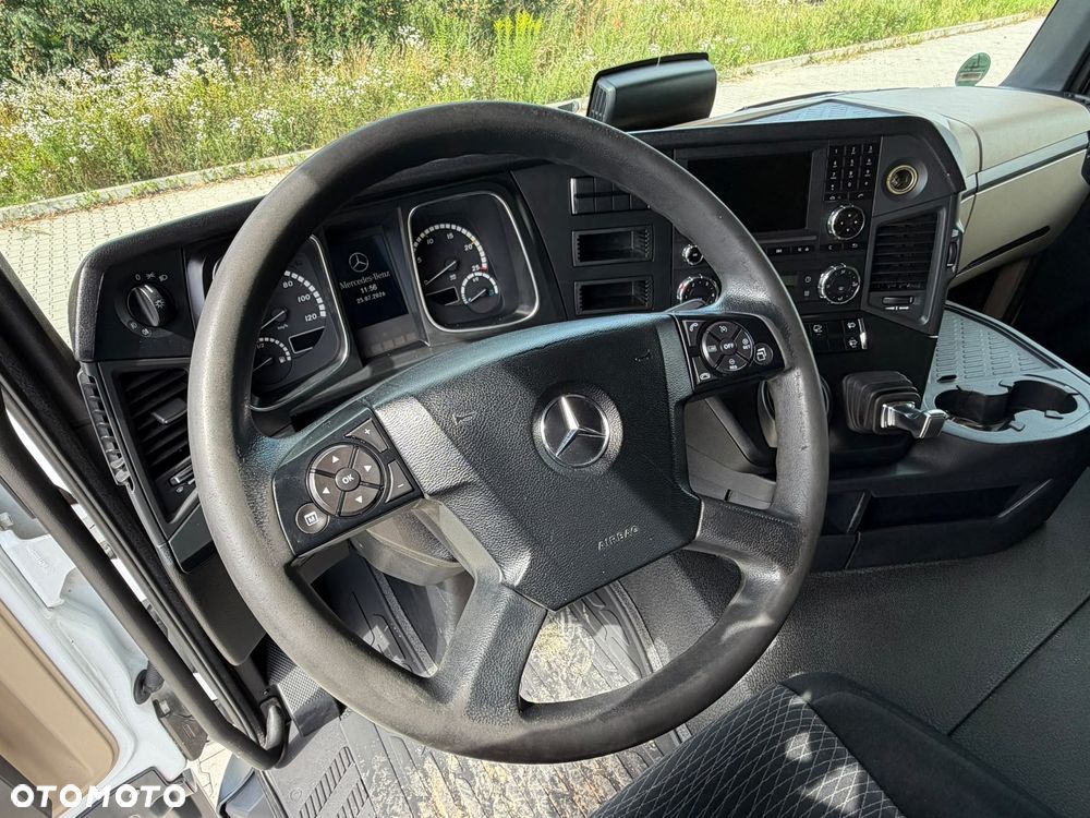 Mercedes-Benz ACTROS 2540 / FIRANKA / WINDA / 20 EUROPALET / OŚ PODNOSZONA / AUTOMAT / E6 / 2018 ROK / NISKI PRZEBIEG / SPROWADZONY - 25