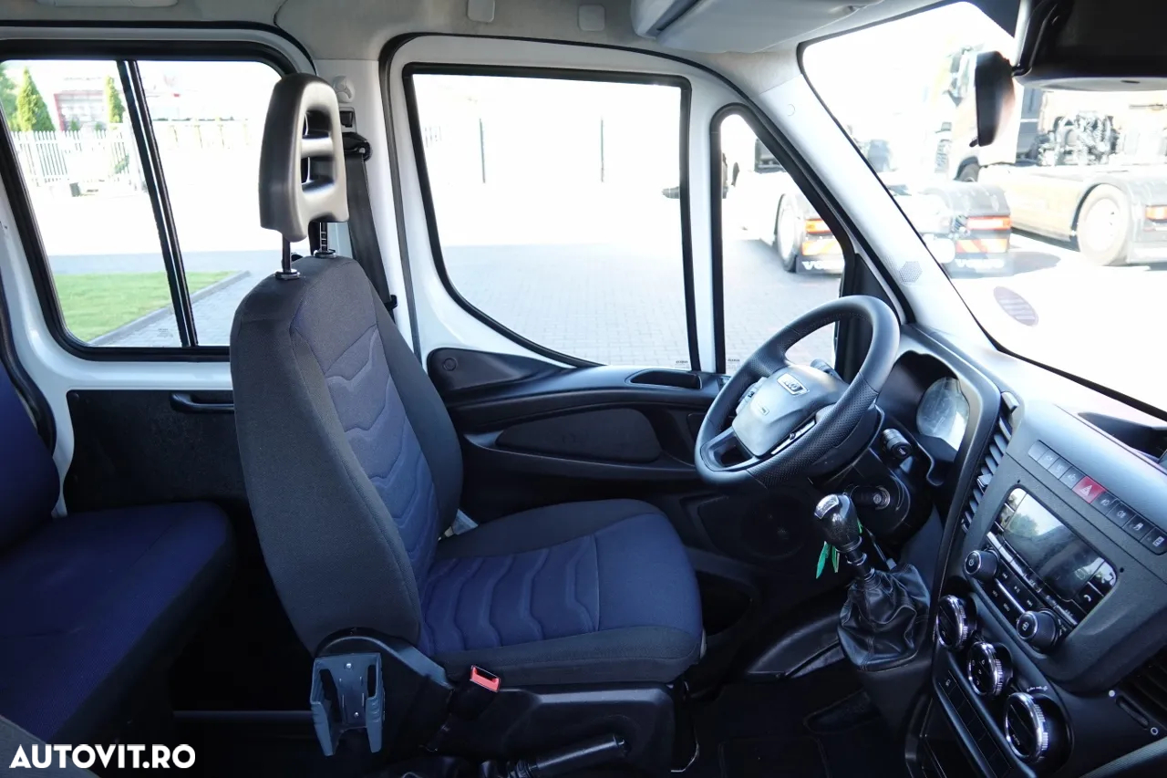 Iveco DAILY 35C16D / 2.3 D / CAMION CU TRACȚIE MIXĂ / BASCULATOR – 2.6 M / CAMION DUBLU / IMPORTAT / CONTRACT DE SERVICE POST-SERVICE - 26