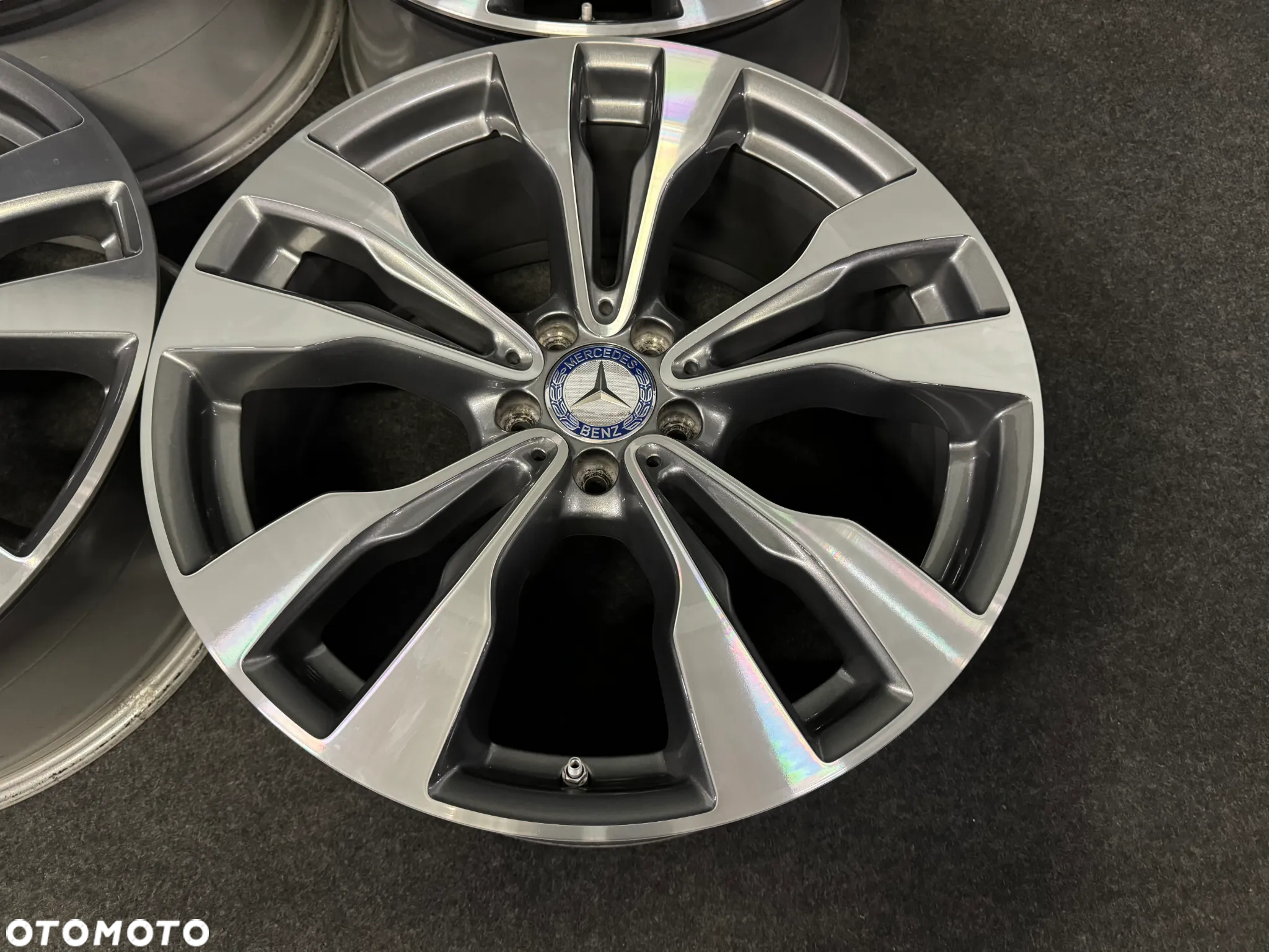 Alufelgi Mercedes GLE Coupe W292, GLE W166, ML 20 cali 5x112 4szt. Ładne z czujnikami ! - 9