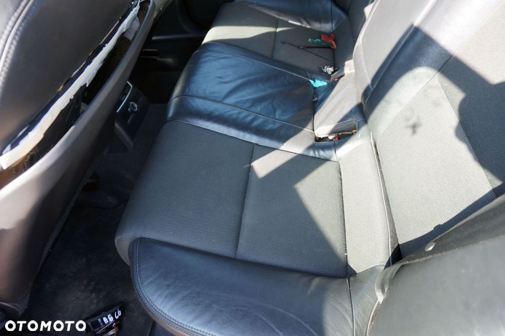 FOTELE FOTEL PRZEDNI LEWY PRAWY KANAPA WNĘTRZE A6 C6 SEDAN BOCZKI S-LINE CZARNA PÓŁSKÓRA AUDI 2004-2008 - 9