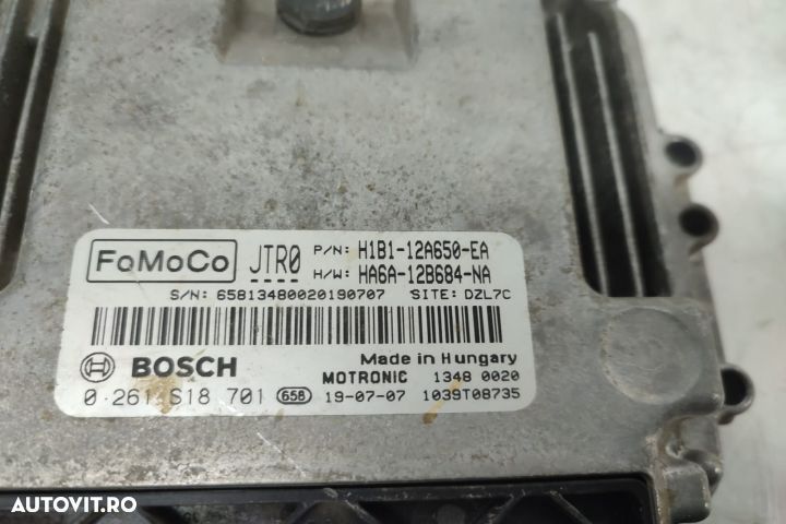 Calculator motor 1.0 ecoboost M1JU Ford Fiesta 7 - 3