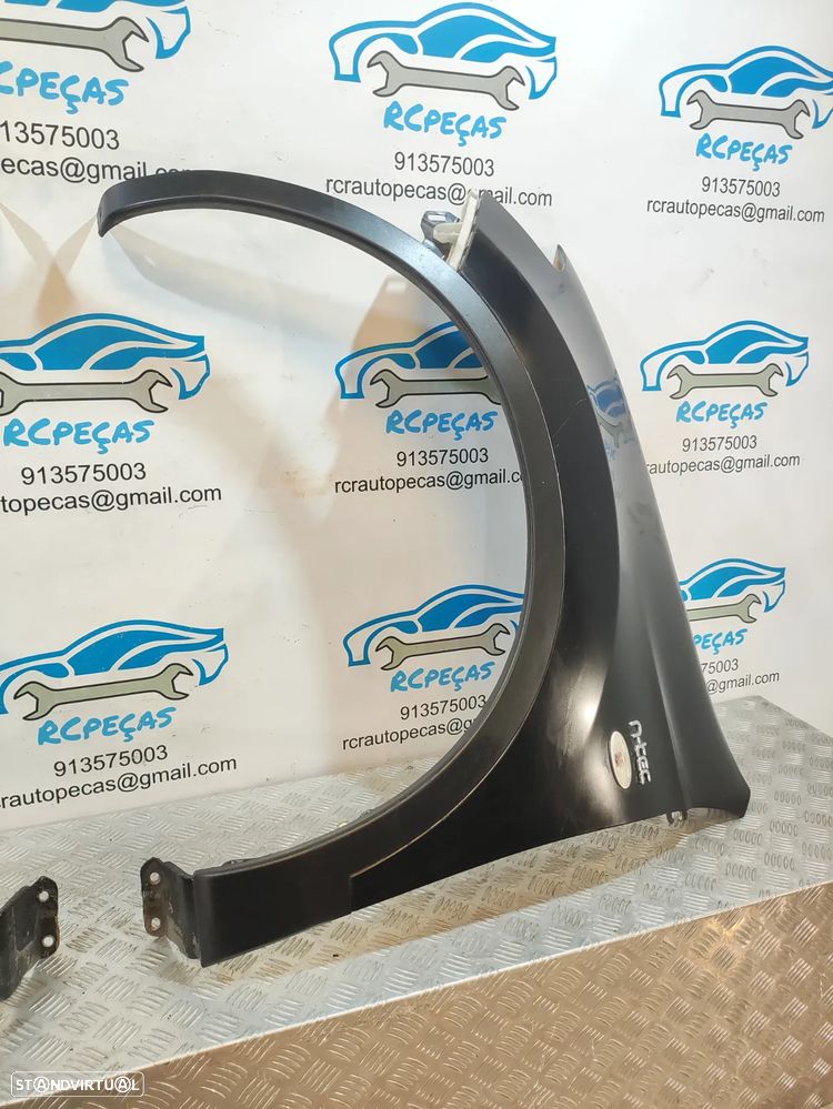 FRENTE COMPLETA NISSAN QASHQAI I 1 MK1 J10 FACELIFT FASE 2 CAPOT PARACHOQUES GUARDA-LAMAS OTICAS RADIADOR VENTILADOR FRENTE FIBRA ABAS REFORÇO - 19