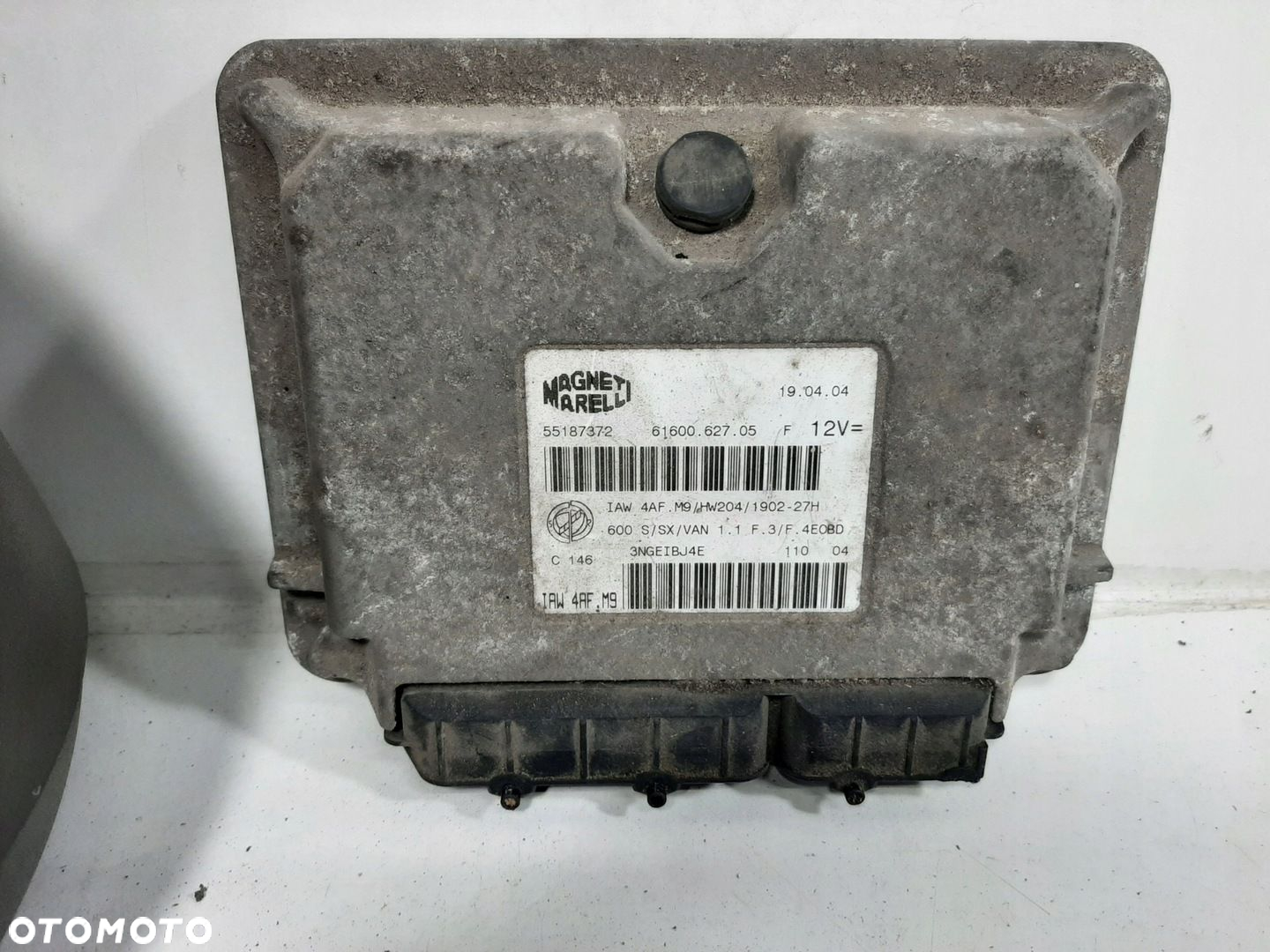 FIAT SEICENTO 1.1 8V 04R ZESTAW STARTOWY STEROWNIK SILNIKA 55187372 - 3