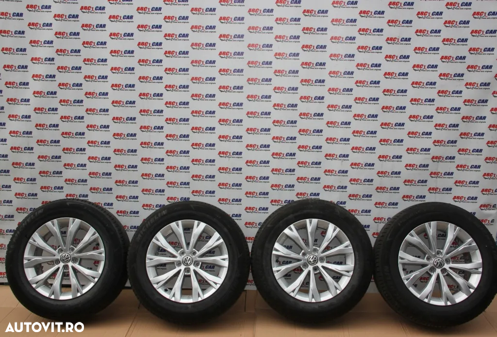 Set/seturi jante aliaj R17 VW T-Roc/Passat B6/Jetta (1B)/Amarok/Golf 7/Tiguan 5N/Tiguan AD1 - 7