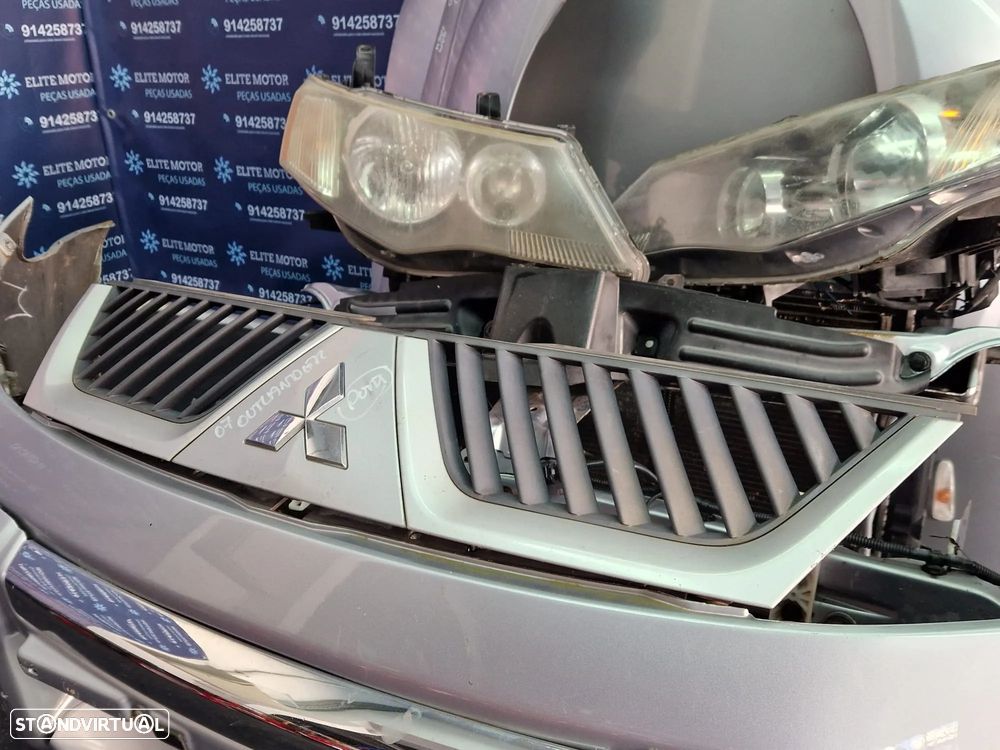 Frente completa usada MITSUBISHI OUTLANDER 2.0 Di parachoques oticas guardalamas capot radiador - 5