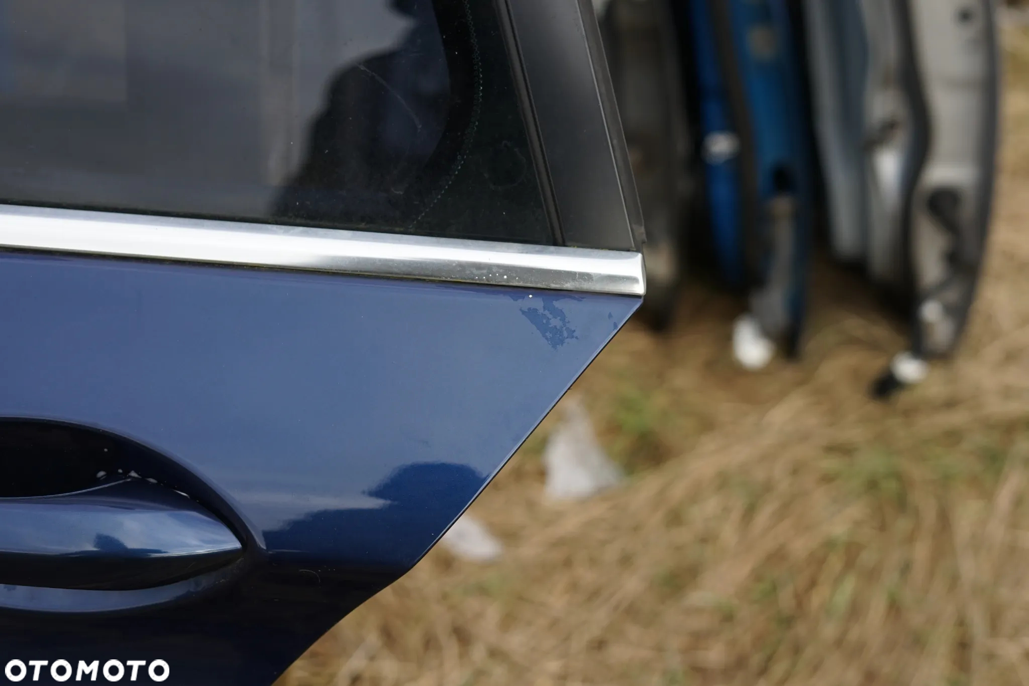 Drzwi tył tylne lewe BMW seria 5 F11 Kombi Tiefseblau A76 - 5