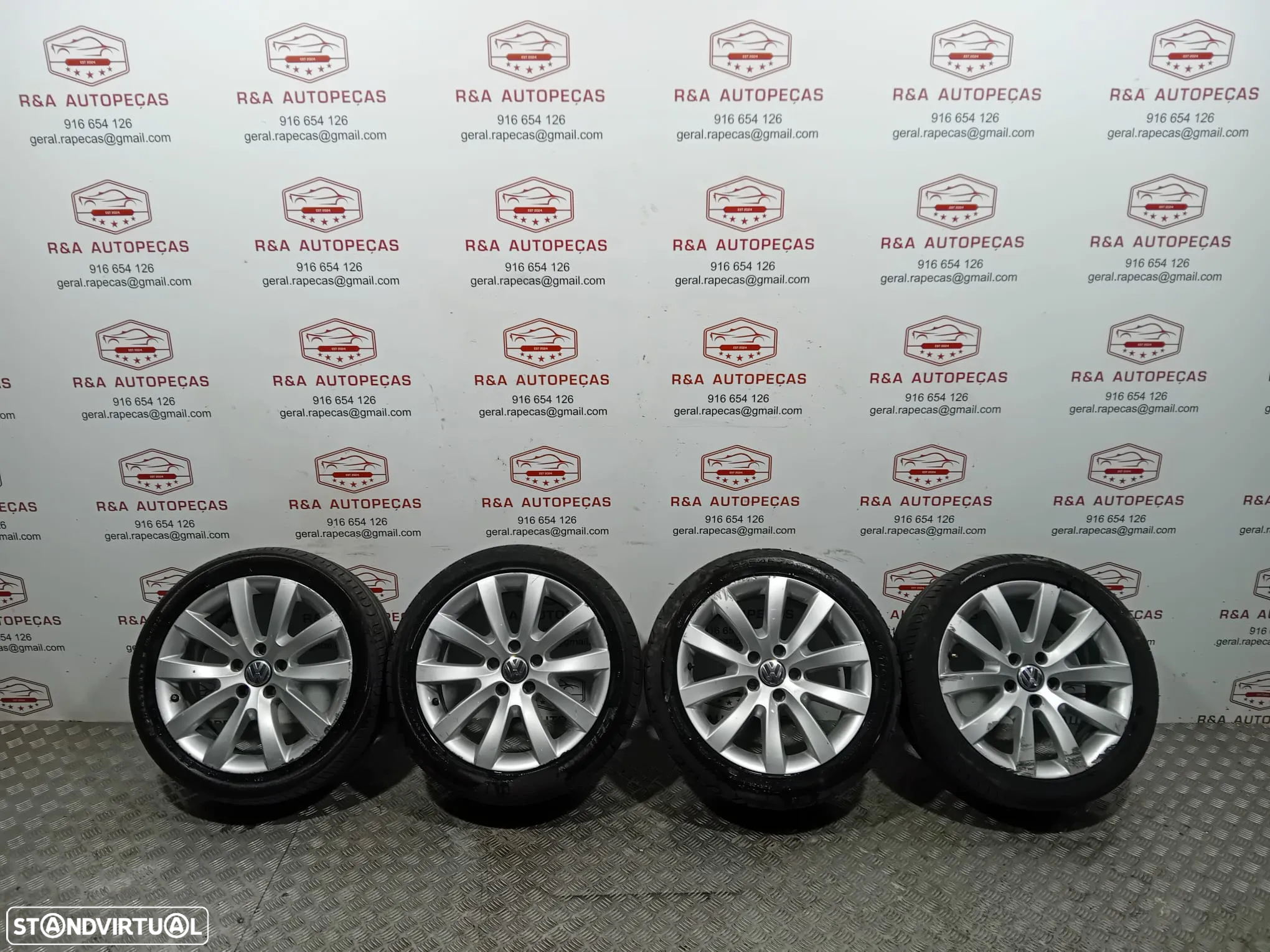 Jantes Vw Originais R17 Sirocco - 2