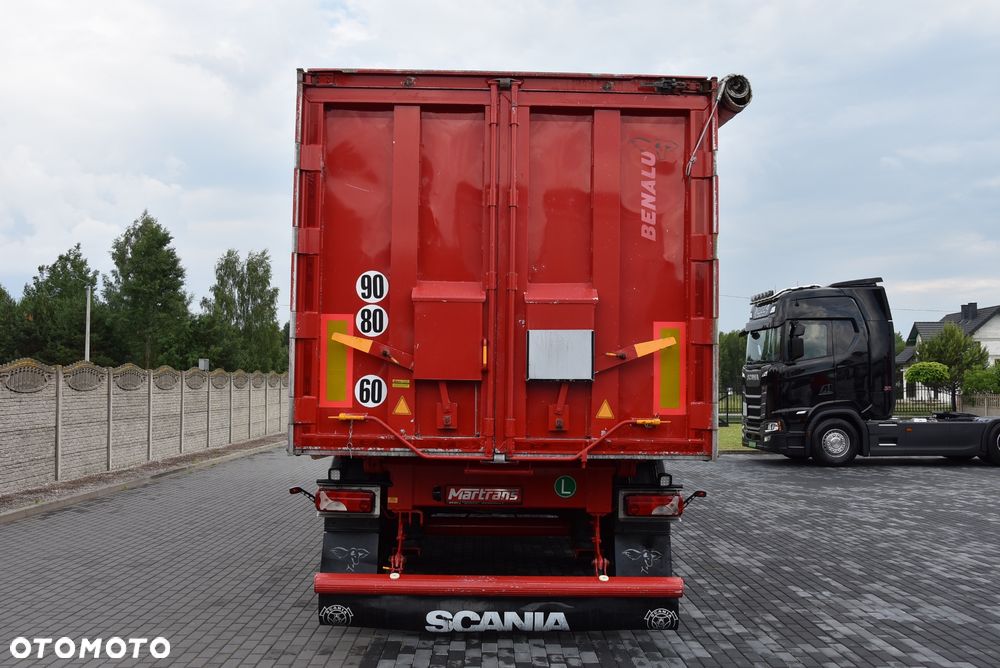 Benalu WYWROTKA 60m / ALUMINIOWA / ALU-FELGI / OSIE SAF / KLAPODRZWI / BARDZO LEKKA - 6180KG / OŚ PODNOSZONA / SALON PL! JEDEN WŁAŚCICIEL ! - 11