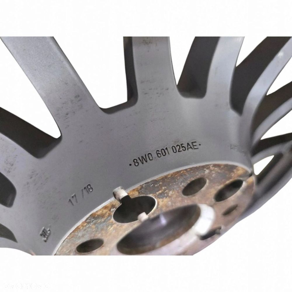 KOMPLET KÓŁ FELG ALUMINIOWYCH + ŚRUBY AUDI A4 A5 A6 225/50R17 8W0601025AE - 10