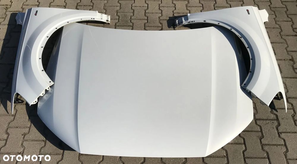 Audi Q7 4M maska pokrywa silnika błotnik lewy i prawy L0K1 - 1