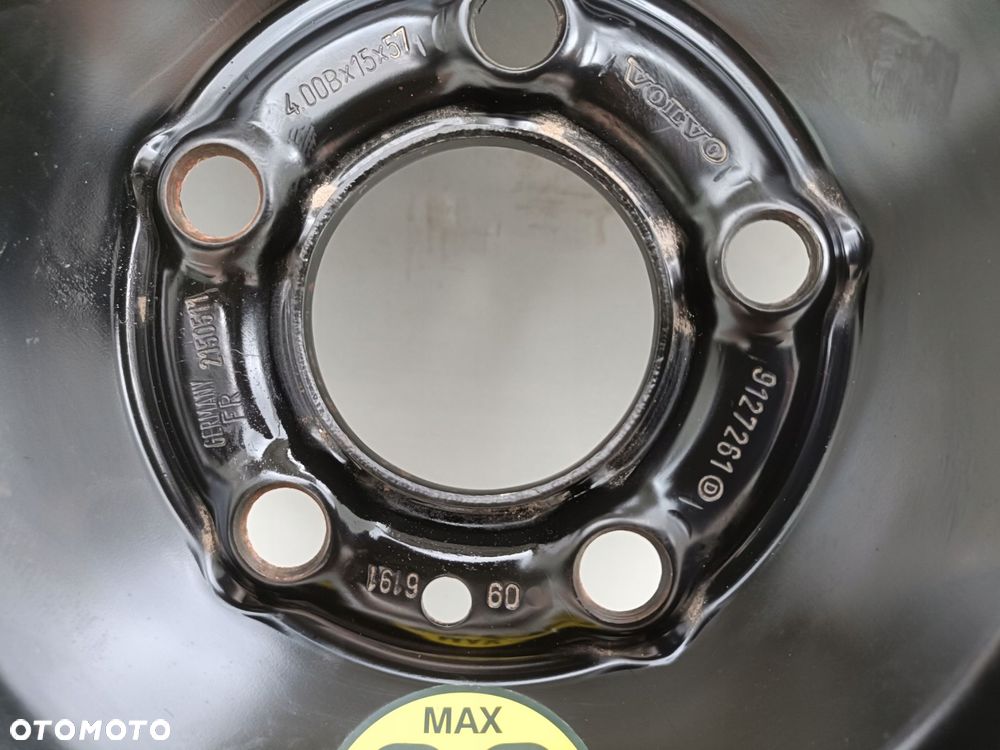 KOŁO ZAPASOWE DOJAZDOWE 115/70 R15 Volvo S70 V70 I _ 9127261 - 12