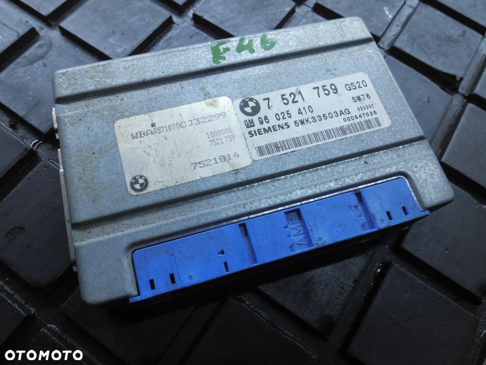 Komputer STEROWNIK BMW E46 7521759 96025410 5WK33503AG - 1