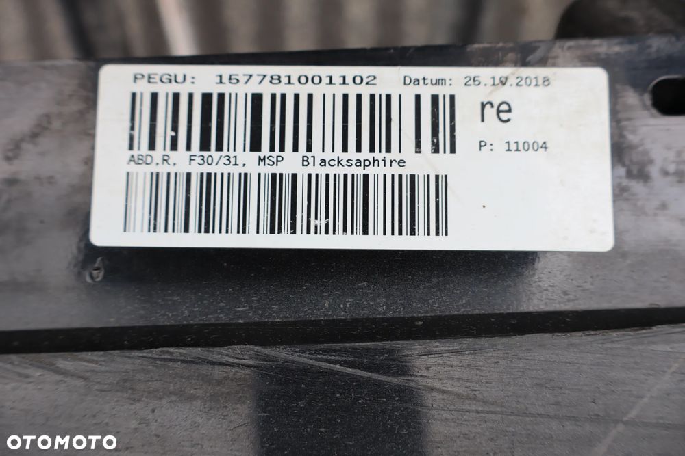 PRÓG LISTWA PROGOWA PRAWA BMW 3 F30 F31 M-PAKIET LIFT 8054242 51778054242 2015-2018 - 16