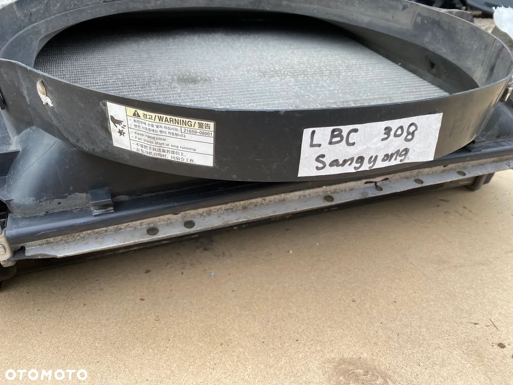 CHŁODNICA WODY KLIMATYZACJI SSANGYONG KYRON 2165908001 - 4