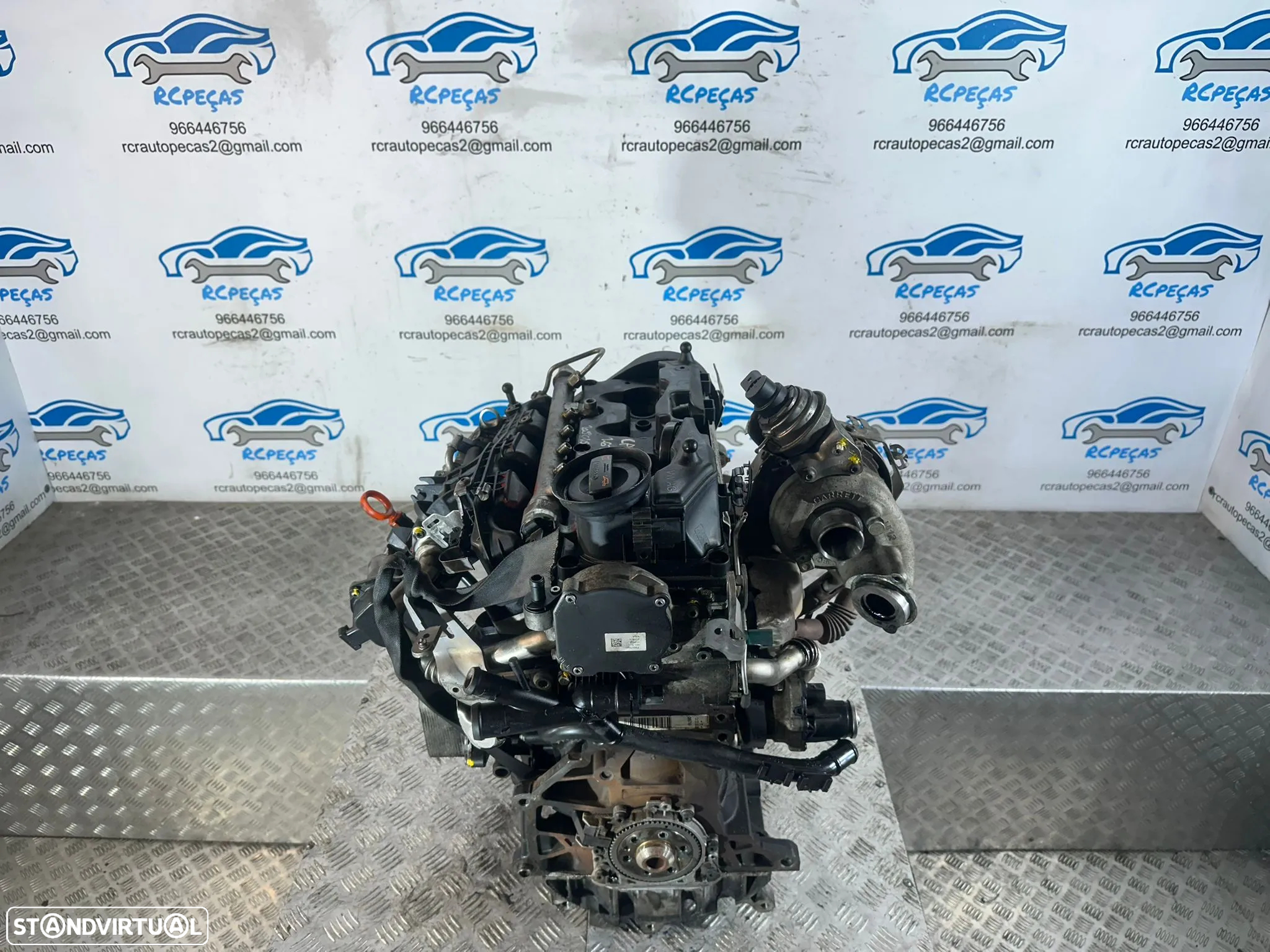 .Motor completo Audi VW Volkswagen Seat 1.6 TDI 105cv CAY - 8