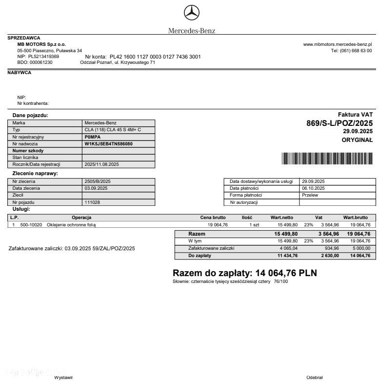 Mercedes-Benz CLA AMG 45 S 4-Matic+ 8G-DCT - 38
