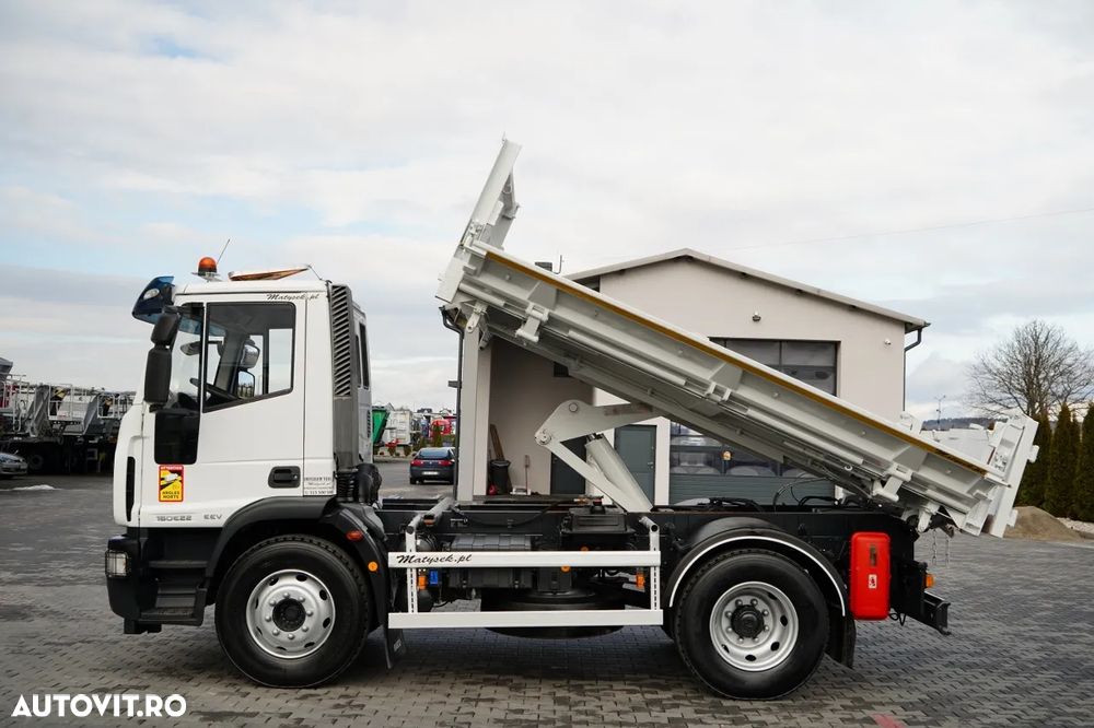 Iveco EUROCARGO 160 E22 / BASCĂLĂTOR 3 DIRECȚII / HIDRODOXIE LATERALĂ / BORDMATIC / EURO 5 EEV - 2