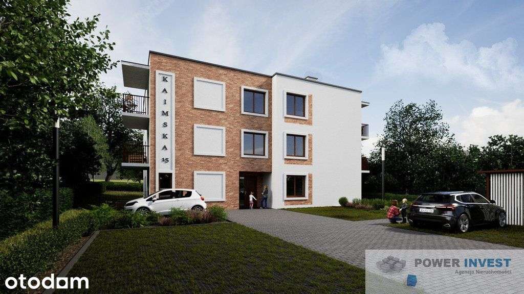 Apartament 55,09m2+Ogród+Taras | Kaimska | Bez Pcc