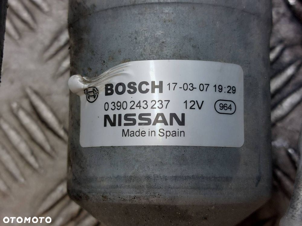 MECHANIZM WYCIERACZEK + SILNICZEK PRZÓD NISSAN PULSAR C13 288004MA0A - 5