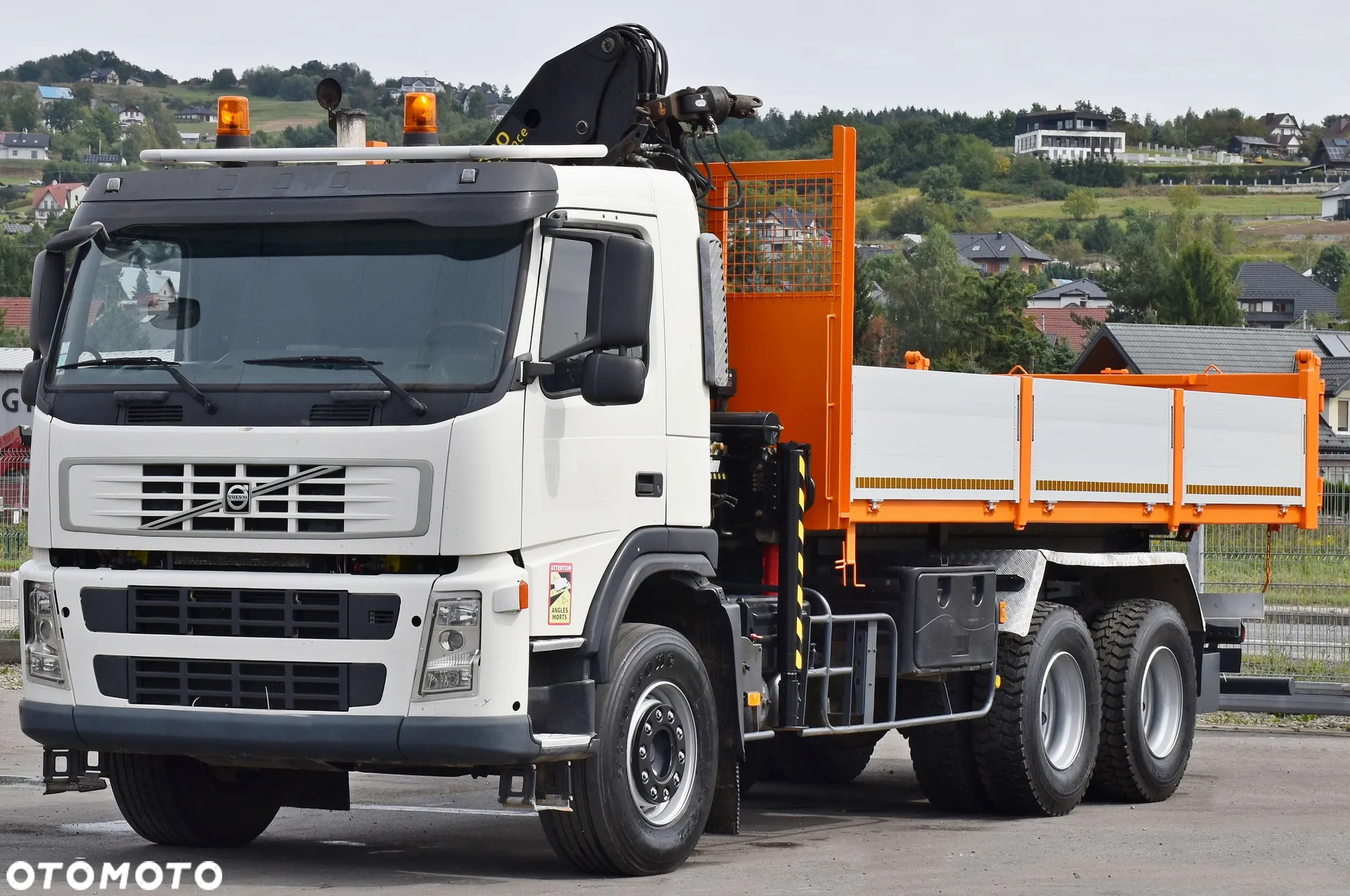 Volvo FM 380 * WYWROTKA 6.20 m + PK 12000 + PILOT / 6x4 - 4