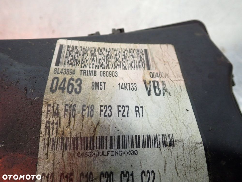 SKRZYNKA BEZPIECZNIKÓW FORD FOCUS MK2 LIFT 3M5T-14A067-BC  3M5T-14A142-AB  8M5T-14K733-VBA  3M5T-14A076-AF - 9